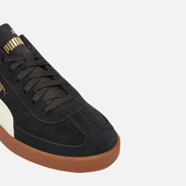 Sneakersy męskie do kostki Puma Club II Era Suede 40071701 43 (9UK) Czarne (4067983972676) - obraz 6