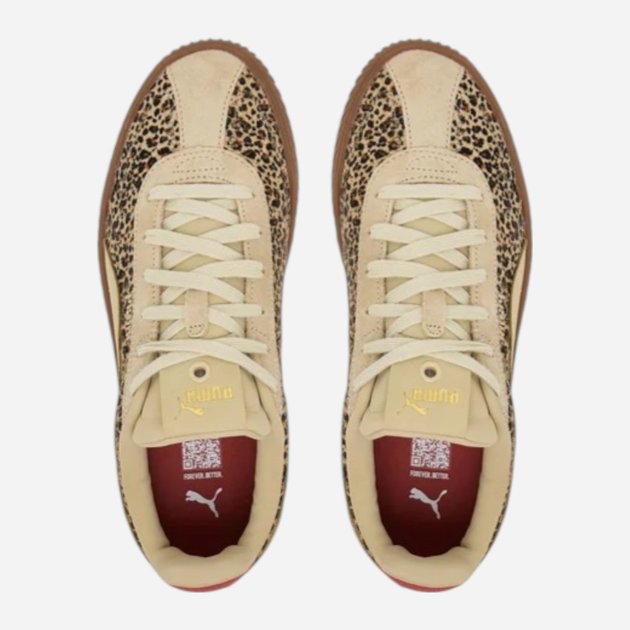 Sneakersy damskie do kostki Puma Club Kayzer Animal Flair 40271701 36 (3.5UK) Beżowe (4069156912465) - obraz 4