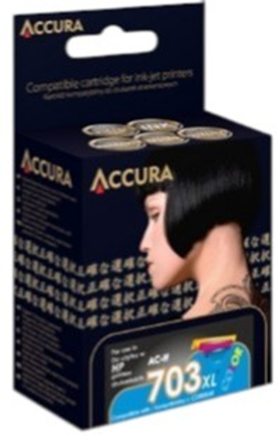 Tusz Accura ink HP No. 703XL CD888AE Color (5907629212614) - obraz 1