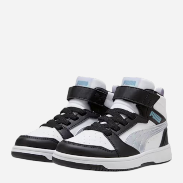Дитячі демісезонні черевики для хлопчика Puma Rebound V6 Mid Space Belle AC+ PS P 40277002 34 (2.5UK) Чорні (4069156704053) - зображення 2