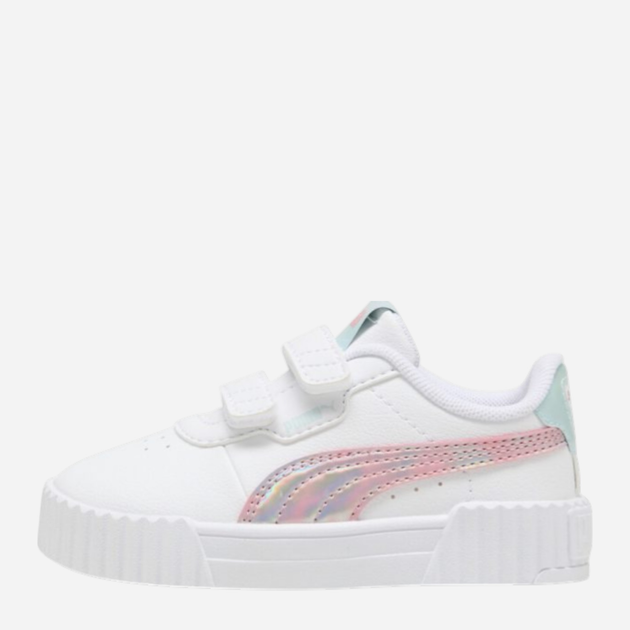 Дитячі кеди для дівчинки Puma Carina 3.0 Space belle V Inf 40280501 22 (5UK) Білі (4069156913905) - зображення 1