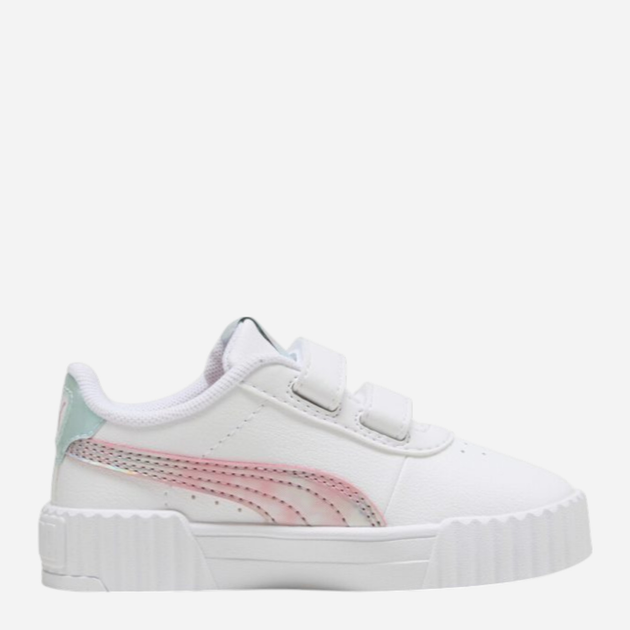 Дитячі кеди для дівчинки Puma Carina 3.0 Space belle V Inf 40280501 25 (8UK) Білі (4069156913936) - зображення 2