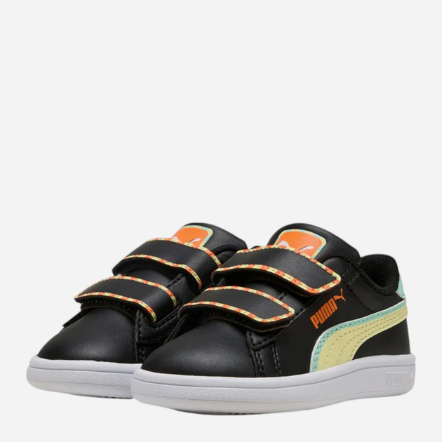 Дитячі кеди для хлопчика Puma Smash 3.0 Playdate V Inf 40282802 27 (9UK) Чорні (4069156914742) - зображення 2