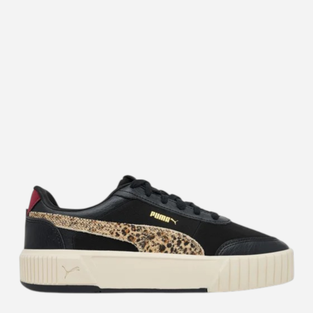 Sneakersy damskie na platformie Puma Carina Mia Animal Flair 40351502 38 (5UK) Czarne (4069156916456) - obraz 1