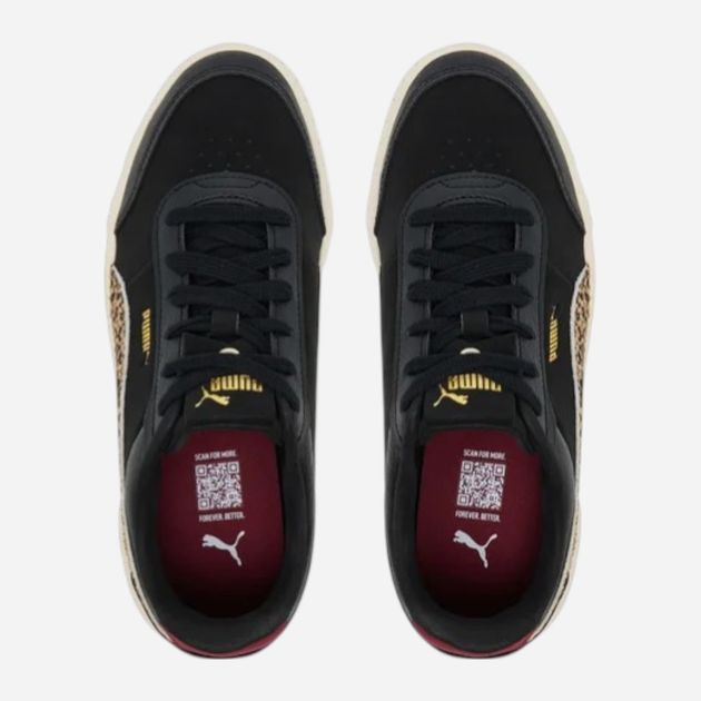 Sneakersy damskie na platformie Puma Carina Mia Animal Flair 40351502 36 (3.5UK) Czarne (4069156916494) - obraz 4
