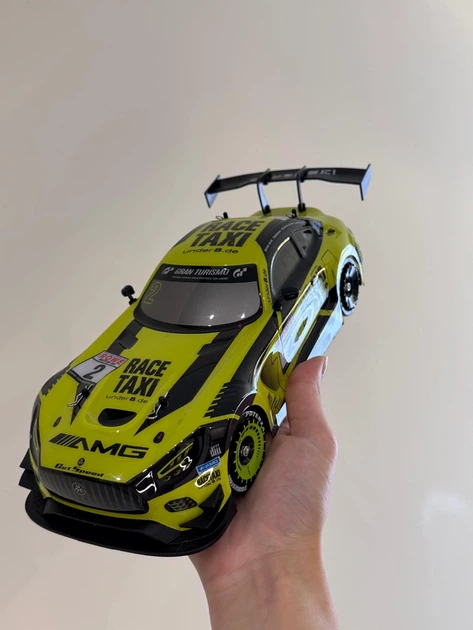 Машинка на радиоуправление для дрифта Mercedes-Benz 1:16 4WD с LED-фарами до 30 км/ч, авто для дрифта до 100 м - изображение 13
