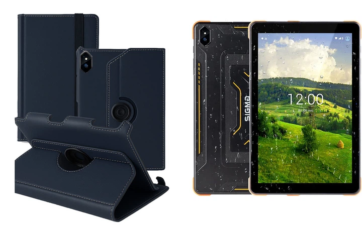 Чохол Spinner360 для планшета Sigma mobile TAB A1033 X-treme, колір Blue - Фото 2 Чохол Spinner360 для планшета Sigma mobile TAB A1033 X-treme, колір Blue - зображення 2
