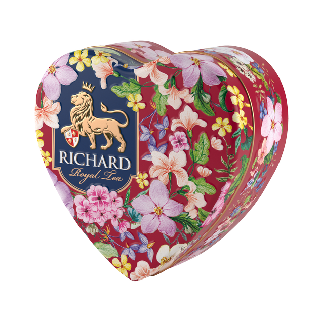 Чай Richard черный Royal Heart фруктовый 30 г (4823063701020) - изображение 2