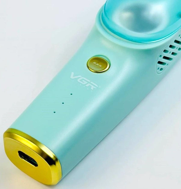 Безшумна машинка для стрижки дітей і немовлят VGR Baby V-151, Бездротовий тример 3 насадки з витяжкою - изображение 10