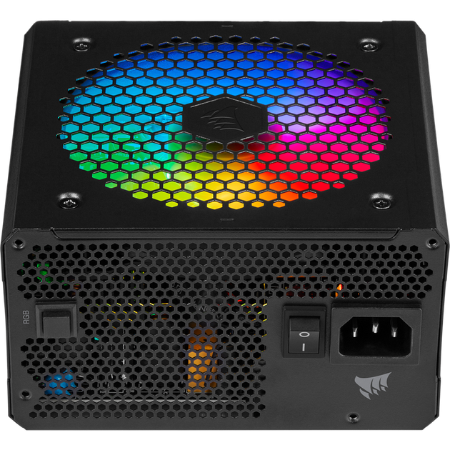 Блок питания CORSAIR CX750F RGB 80 PLUS Bronze Black Б/В - изображение 7