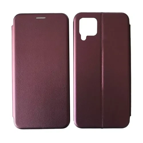 Чохол-книжка Level for Samsung A12 (A125) Marsala - Фото 1 Чохол-книжка Level for Samsung A12 (A125) Marsala - зображення 1