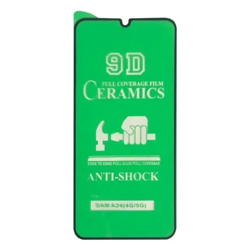 Захисне скло CERAMIC для Samsung A15/A25/M15 чорне тех. пак - Фото 1 Захисне скло CERAMIC для Samsung A15/A25/M15 чорне тех. пак - изображение 1