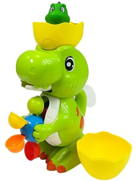 Dinozaur kąpielowy Lean Toys z młynkiem tryskającym wodę 5369 (5905323218642) - obraz 3