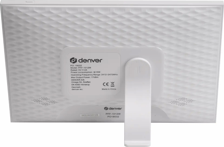 Цифрова фоторамка Denver PFF-1012W White - зображення 7