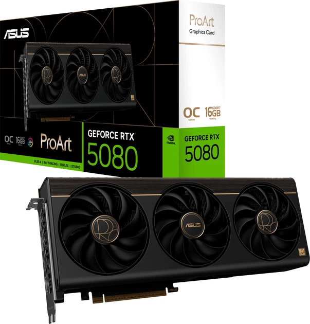 Karta graficzna ASUS PCI-Ex GeForce RTX 5080 ProArt OC Edition 16GB GDDR7 (256bit) (2730/30000) (HDMI, 2 x DisplayPort, USB Type-C) (PROART-RTX5080-O16G) - obraz 15