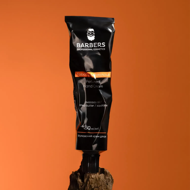 Парфюмированный крем для рук Barbers Tobacco & Patchouli 50 мл (4823109411128) - Фото 7 Парфюмированный крем для рук Barbers Tobacco & Patchouli 50 мл (4823109411128) - изображение 7