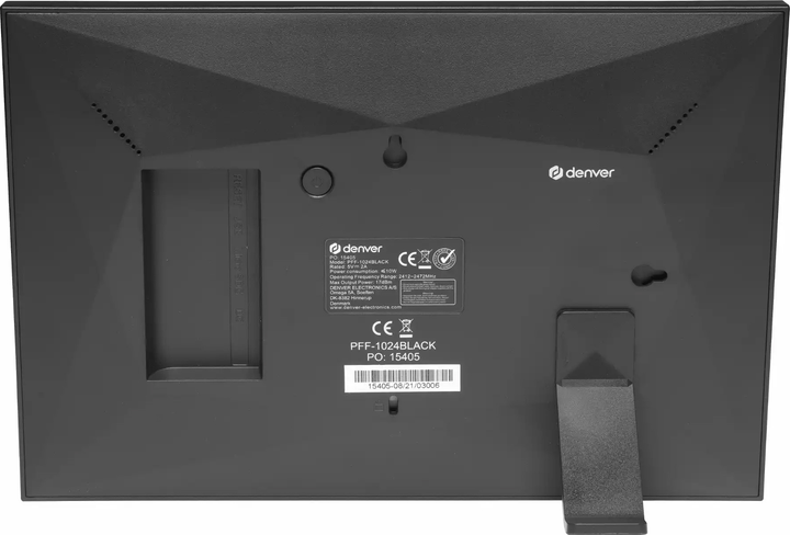 Цифрова фоторамка Denver PFF-1024BMK2 Black - зображення 7