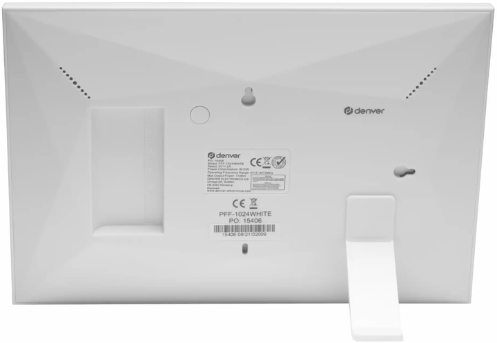 Ramka cyfrowa na zdjęcia Denver PFF-1024WMK2 White - obraz 6