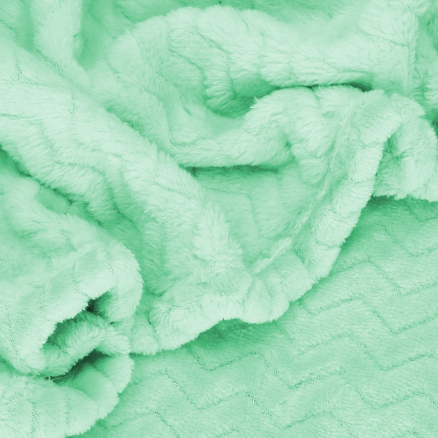 Покривало Springos м'ятне 160x200 см (5907719421216) - зображення 10