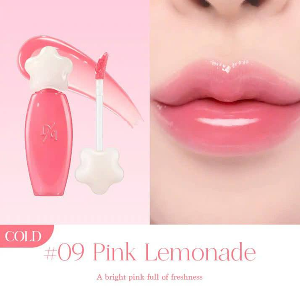 Блеск DASIQUE Pure Water Lip Gloss 09 Pink lemonade в оттенке розовый лимонад 2.6 г - изображение 2