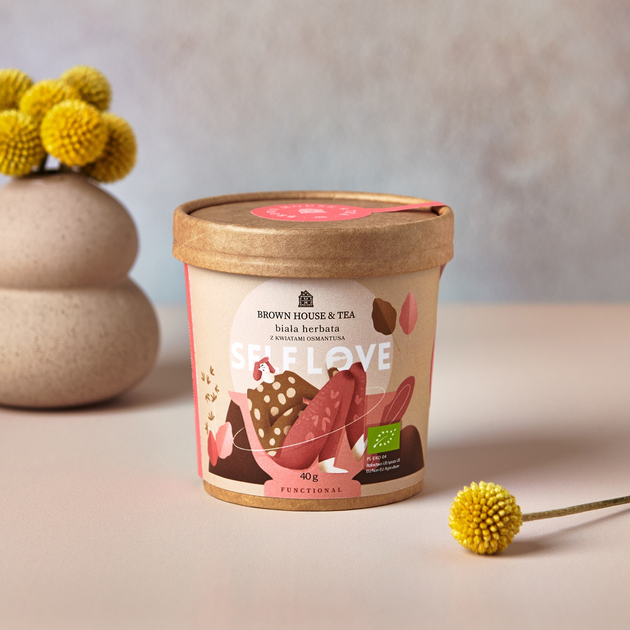 Herbata sypana Brown House & Tea Self Love 40 g (5904238829110) - obraz 5
