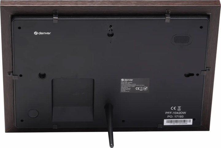 Цифрова фоторамка Denver PFF-1042DWDarkWood - зображення 7