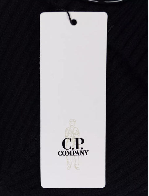 Шапка C.P. Сompany, One size(универсальный размер), Унисекс, черная. - Фото 3 Шапка C.P. Сompany, One size(универсальный размер), Унисекс, черная. - изображение 3