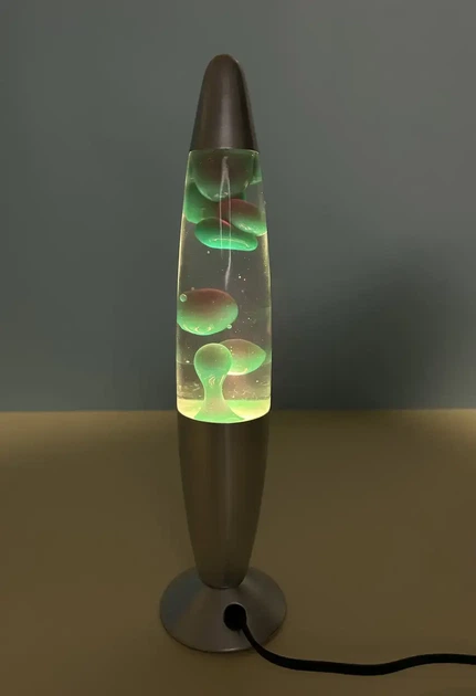 Ночник-светильник "Лавовая лампа" Лава лампа RGB 37 см - изображение 2