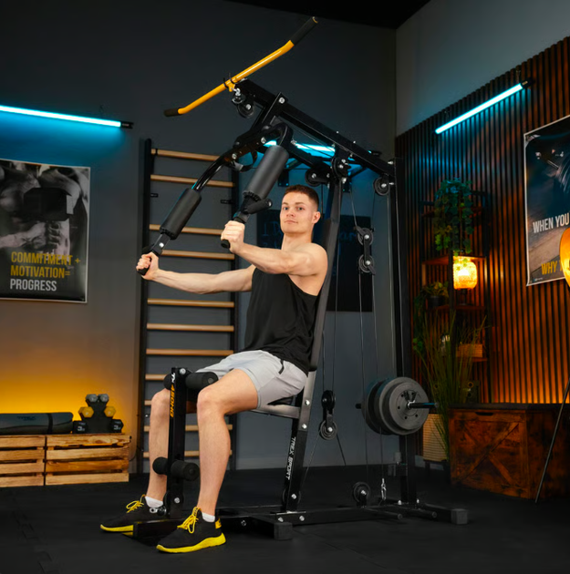 Силова фітнес станція Trex Sport TX-450HG з верхньою та нижньою тягою - Фото 4 Силова фітнес станція Trex Sport TX-450HG з верхньою та нижньою тягою - зображення 4