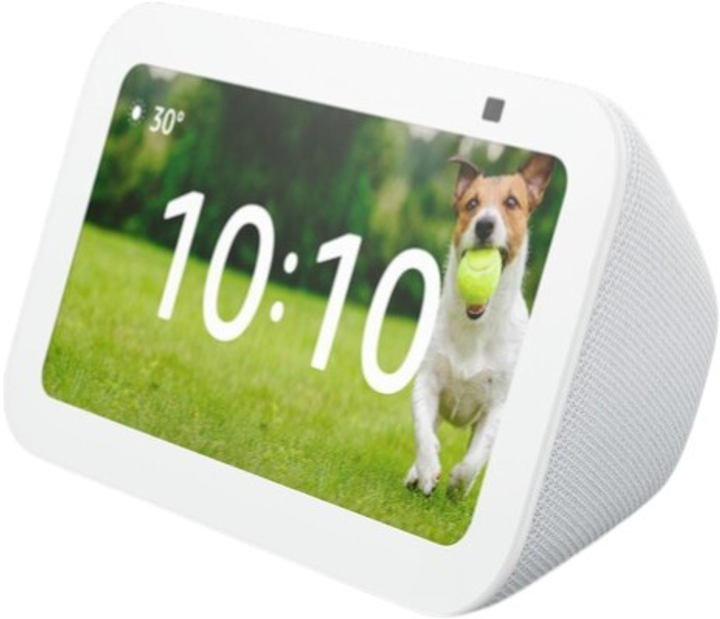 Panel sterowania Amazon Echo Show 5 3rd Gen Glacier White (B09B2QTGFY) - obraz 1