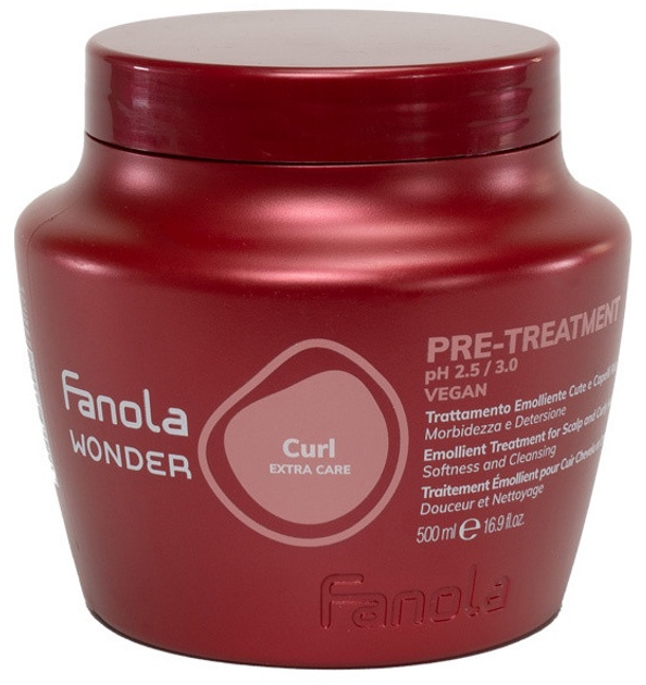 Pre-szampon emolientowy Fanola Wonder Curl Extra Care 500 ml (8008277766041) - obraz 1