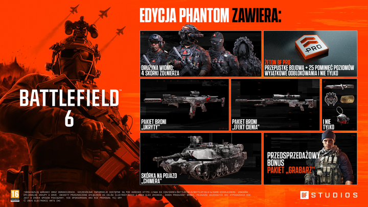 Гра PS5 Battlefield 6: Phantom Edition (Blu-ray диск) (5035224125401) - зображення 4