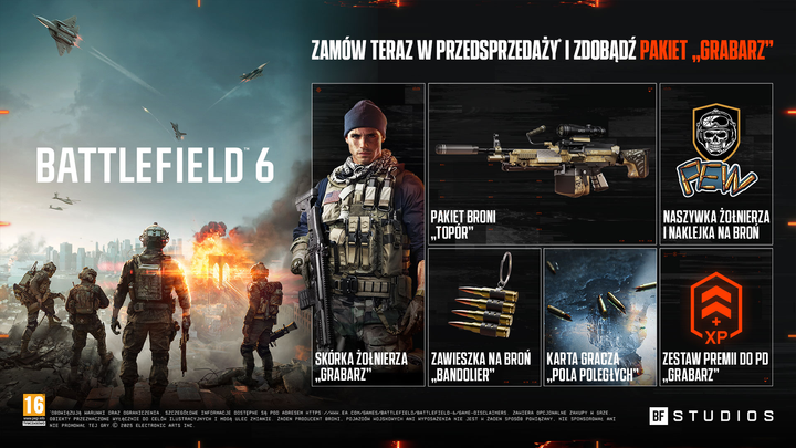 Гра XSX Battlefield 6: Phantom Edition (Blu-ray диск) (5030947125400) - зображення 3