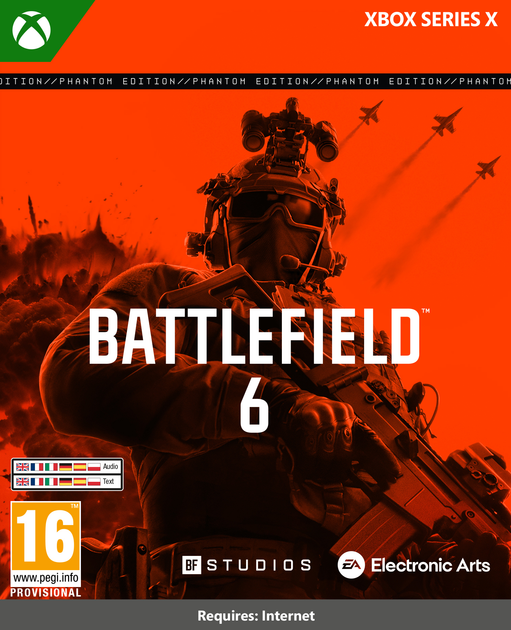 Гра XSX Battlefield 6: Phantom Edition (Blu-ray диск) (5030947125400) - зображення 1