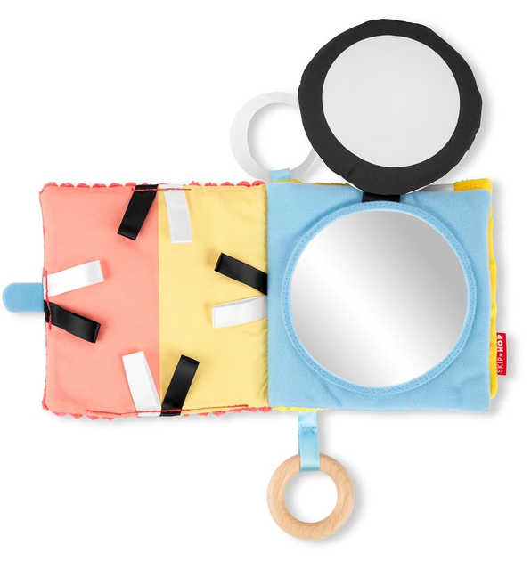 Miękka książeczka dla niemowląt Skip Hop Discoverosity Soft Baby Activity Book (0195862779871) - obraz 3