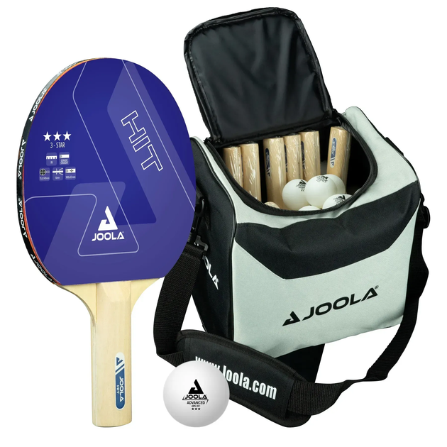 Набір для настільного тенісу Joola Bag Set Hit, чорно-червоний - Фото 1 Набір для настільного тенісу Joola Bag Set Hit, чорно-червоний - изображение 1