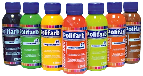 Колорант Polifarb Color Mix арт.02 золотисто-желтый, 0,12 л - изображение 2