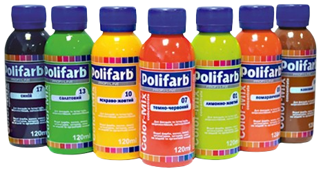 Колорант Polifarb Color Mix арт.11 желто-коричневый, 0,12 л - изображение 2