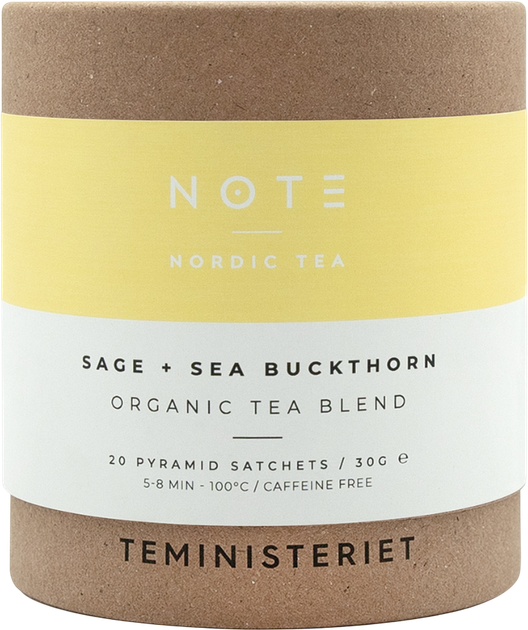 Herbata ziołowa Teministeriet Note Sage Sea Buckthorn Organic 20 szt (7340023004191) - obraz 1