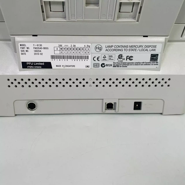 Дуплексний сканер документа Fujitsu Fi-6130 – фото, відгуки