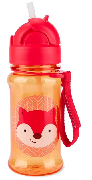 Пляшечка для води дитяча Skip Hop з Тритану Лис 355 мл ZOO (9Q777110) (0197233116285) - зображення 2