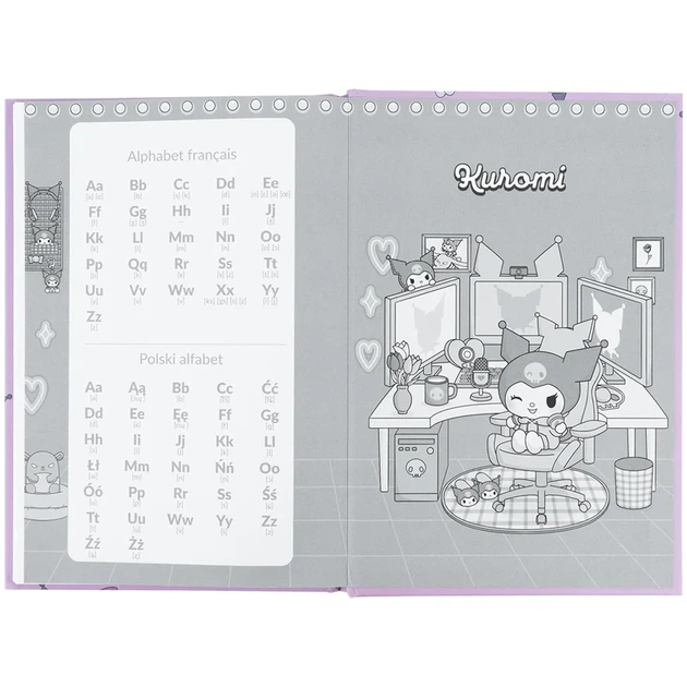 Словник для запису іноземних слів Kite Kuromi 60 аркушів HK25-407-2 - Фото 8 Словник для запису іноземних слів Kite Kuromi 60 аркушів HK25-407-2 - зображення 8