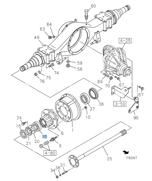 Подшипник ступицы задней наружный (28680/22) LTLT ISUZU БОГДАН АТАМАН - Фото 10 Подшипник ступицы задней наружный (28680/22) LTLT ISUZU БОГДАН АТАМАН - изображение 10
