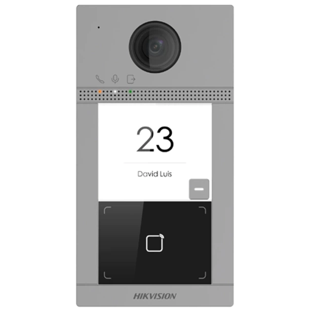 IP-виклична панель Hikvision DS-KV8113-WME1(C) 2 Мп Wi-Fi IP65 IK08 - Фото 1 IP-виклична панель Hikvision DS-KV8113-WME1(C) 2 Мп Wi-Fi IP65 IK08 - зображення 1