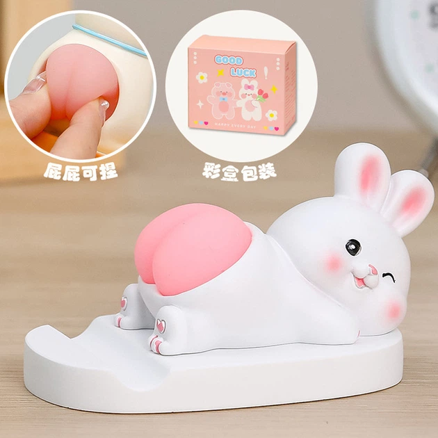Подставка для телефона Funny Animals Rabbit - изображение 5