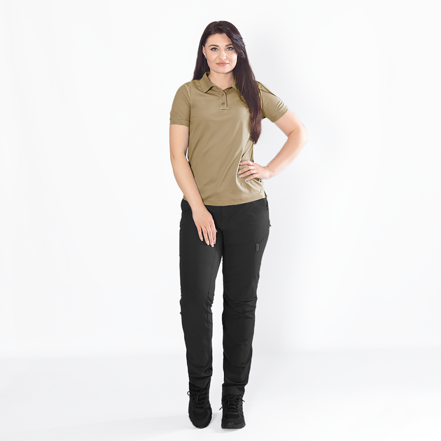 Поло Camotec Pani Urban 2.0 CoolPass Pique LT пісочний XS (8894(XS)) - изображение 2