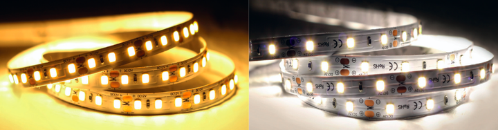 Професійна світлодіодна стрічка MW Lighting HQS CCT 9.6 Вт/м 24В 60LED 2700-6500K CRI80 IP33 5м (5902135161791) - зображення 2