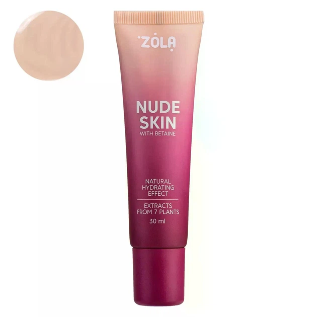 Тональная основа Zola Nude Skin 01 Light 30 мл - изображение 2