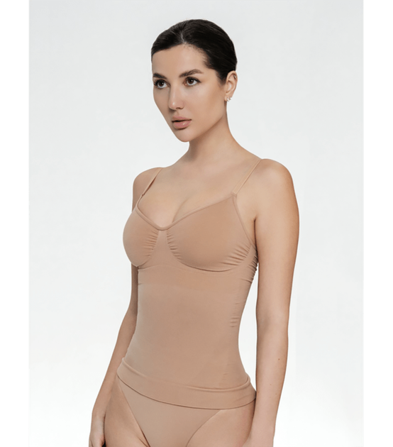Жіноча майка Cami Shapewear - Giulia - CAMI SHAPEWEAR - S/M - Nude - Фото 1 Жіноча майка Cami Shapewear - Giulia - CAMI SHAPEWEAR - S/M - Nude - зображення 1