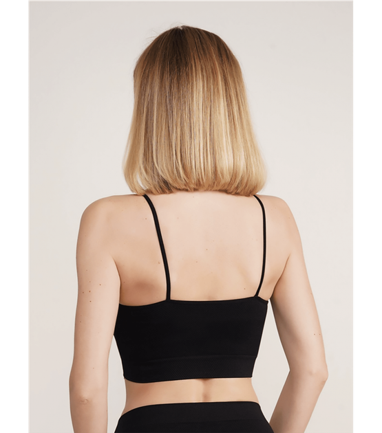 Безшовний топ Giulia Cami Top Grain - Giulia - CAMI TOP GRAIN - L/XL - Black - Фото 2 Безшовний топ Giulia Cami Top Grain - Giulia - CAMI TOP GRAIN - L/XL - Black - зображення 2